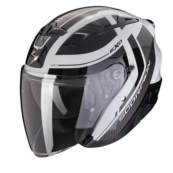 Image of Scorpion EXO-230 Pul Grey Black Jet Helmet 2XL