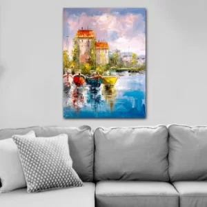 Image of 613287734_70100 Multicolor Decorative Canvas Painting