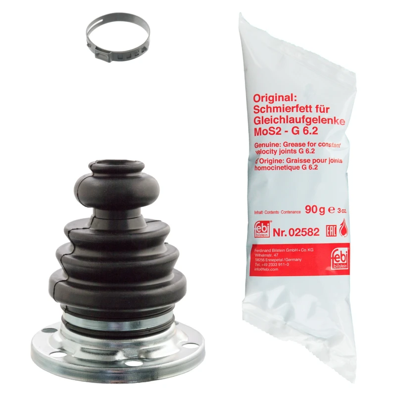 Image of FEBI BILSTEIN 14067 CV Boot transmission sided, Rubber Rubber Bellow,drive shaft (194)
