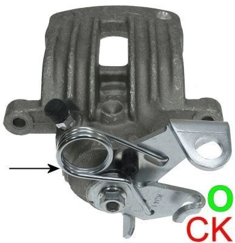 Image of HELLA Brake caliper HELLA 8AC 355 383-891