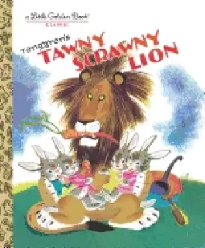 Image of tenggrens tawny scrawny lion