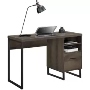 image of Dorel Candon Desk - Brown