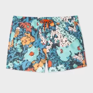 image of Paul Smith Men Swim Short Trpcl Grdn