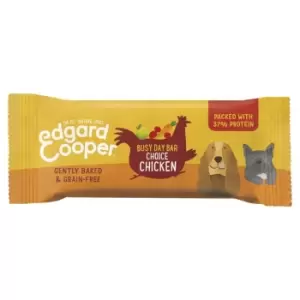 Edgard and Cooper Grain Free Busy Day Bar Chicken Dog Treats 25g