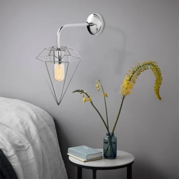 Image of Elmas - 6302 Chrome Wall Lamp