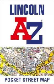 Image of Lincoln A-Z Pocket Street Map by A-Z maps