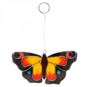 Image of Peacock butterfly Suncatcher