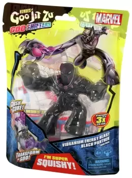 Image of Heroes of Goo Jit Zu Marvel Hero Black Panther Figure