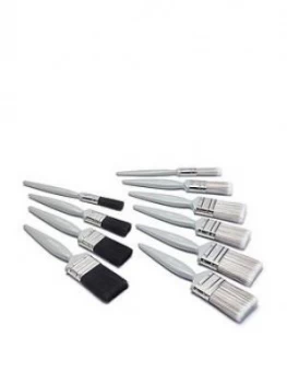 image of Harris 10 Pack Essential Wall & Ceiling & Gloss Paintbrushes