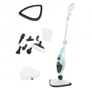 Image of Neo Stm-mop-blu 10-in-1 1500W Hot Steam Mop Cleaner And Hand Steamer - Blue