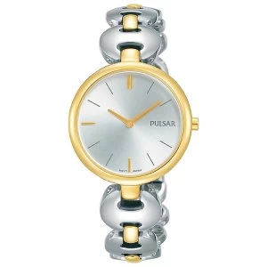 image of Pulsar PM2264X1 Ladies Dress Tone Bracelet Silver Dial 50M Watch