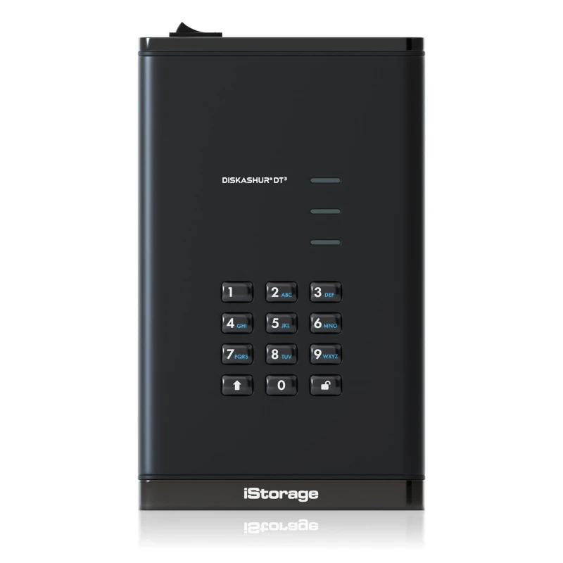 Image of iStorage iStorage diskAshur DT³ HDD 2TB Secure Portable Desktop Drive |FIPS 140-3 Level 3 pending| AES-XTS 256-bit Hardware Encryption Common Crit