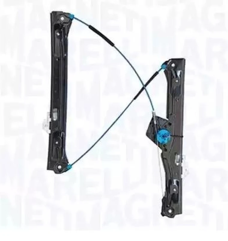 Image of VAN WEZEL 0670265 Window regulator Left Front, Operating Mode: Electric, without electric motor Window Winder (1561)