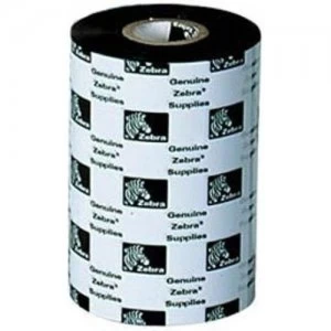 image of Zebra 2100 Wax Thermal Ribbon 102mm x 450m printer ribbon