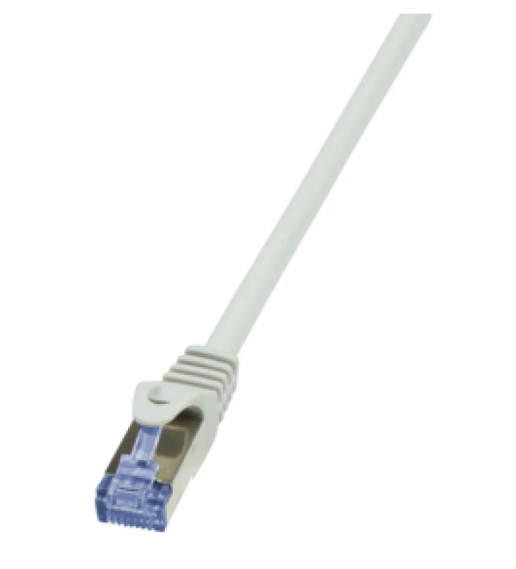 Image of LogiLink 1m Cat7 S/FTP networking cable Grey S/FTP (S-STP)
