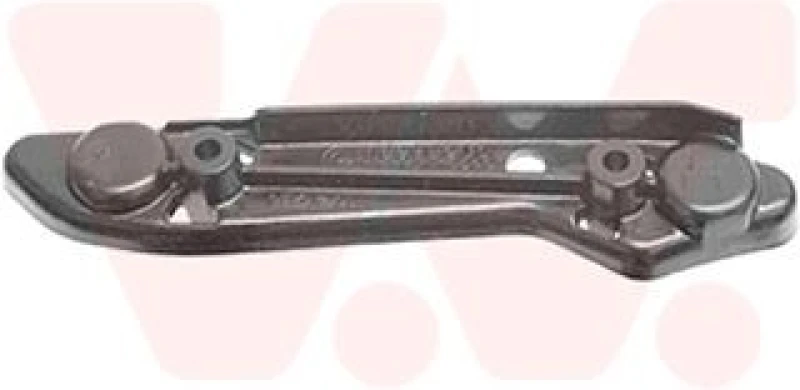 Image of VAN WEZEL Bumper bracket VAN WEZEL 0670566