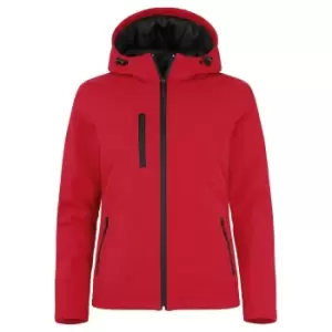 Image of Clique Womens/Ladies Padded Soft Shell Jacket (XXL) (Red)