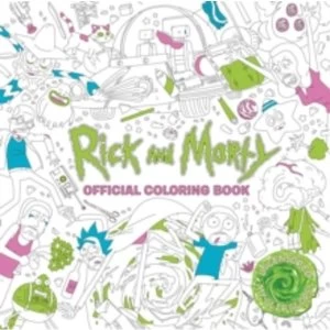 image of Rick and Morty Official Coloring Book