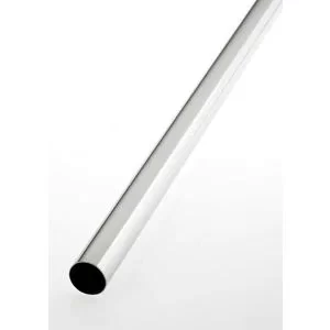 Image of Colorail Chrome Effect Steel Round Tube, (L)0.91M (Dia)25mm