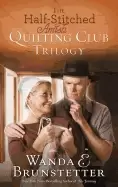 Image of half stitched amish quilting club trilogy