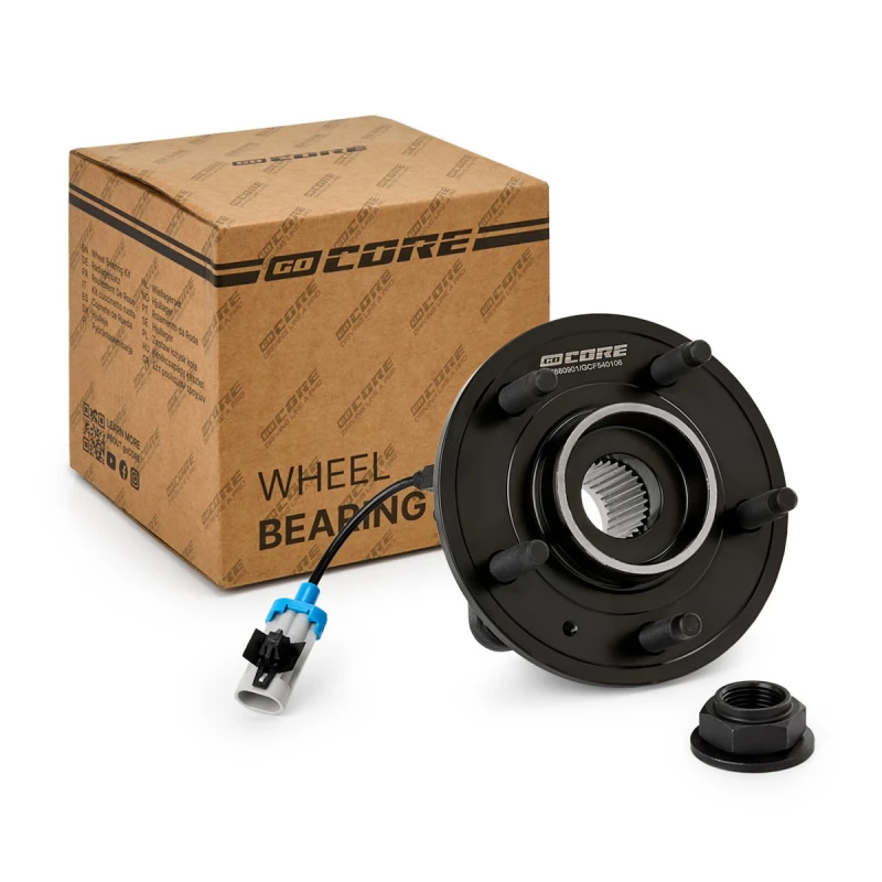 Image of goCORE GCF540106 Wheel bearing kit Front axle both sides, with integrated magnetic sensor ring Wheel Bearing Kit (654)