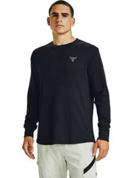 Image of Urban Armor Gear Project Rock Waffle Crew, Black/Grey, Size XL, Men
