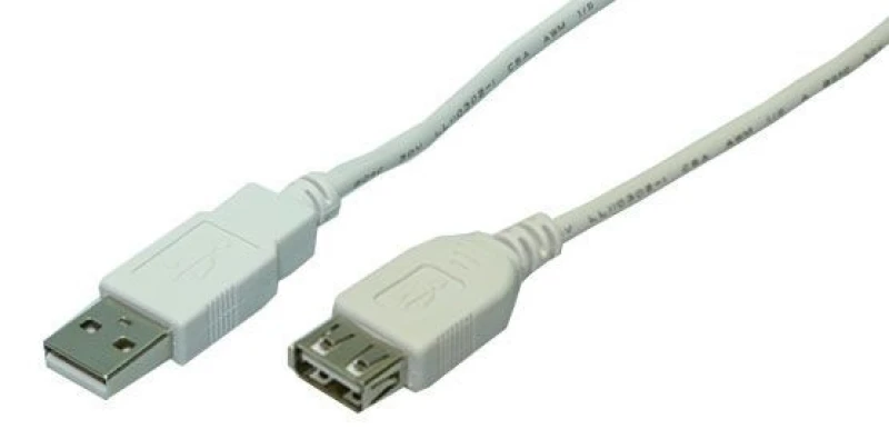 Image of LogiLink 2m USB 2.0 USB cable USB A Grey
