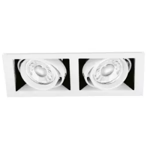 Image of Aurora Enlite Adjustable IP20 Non-Integrated Downlight Stainless Steel - EN-MGU102SS