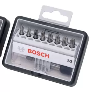 image of Bosch 2607002561 9-PC 25mm ROBUST LINE SCREWDRIVER BIT SET- you get 5