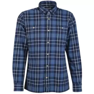 Image of Barbour Mens Baysbarn Shirt Navy Medium