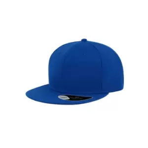 Image of Atlantis Snap Back Flat Visor 6 Panel Cap (One Size) (Royal)