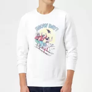 Image of DC Snow Day! Christmas Jumper - White - XL