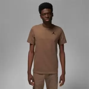 Image of Air Jordan Jumpman Mens Short-Sleeve Crew T Shirt - Brown