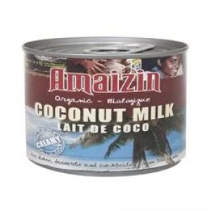 Image of Amaizin Organic Coconut Milk Tin 200ml