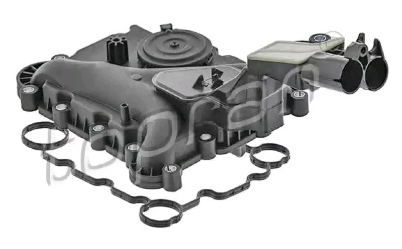 Image of TOPRAN 116 316 Valve, engine block breather Breather Valve, with gasket/seal PA 66 GF 30, GRP (Glass fibre Reinforced Plastic) Valve,engine block brea