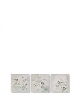 Image of Graham & Brown Beautiful Birds Trio Printed Canvas