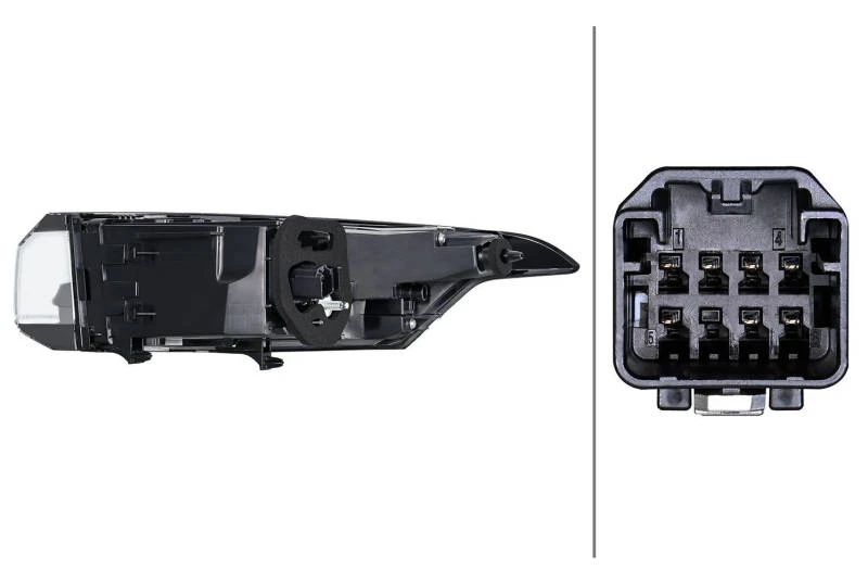 Image of HELLA 2SD 015 021-111 Rear light Outer section, Left, LED Combination Rearlight (391)