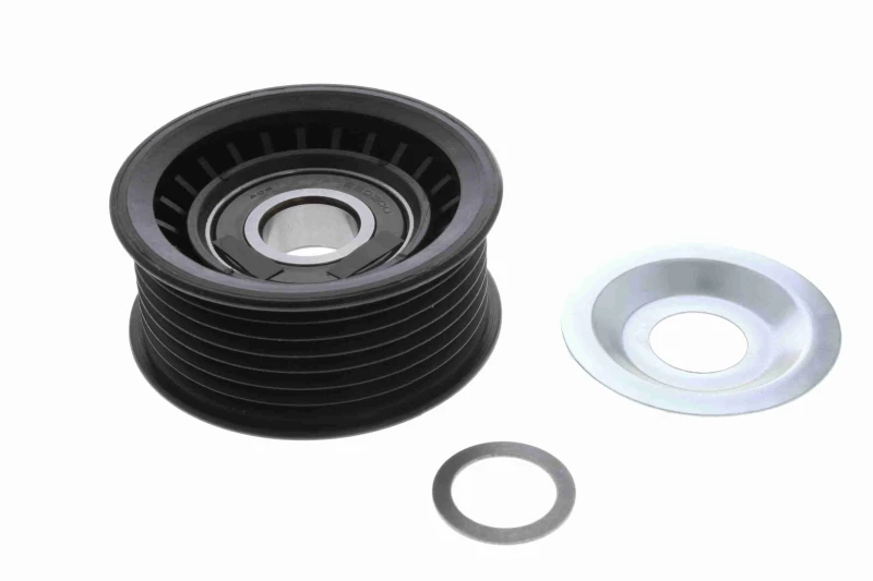 Image of Deflection / guide pulley, V-ribbed belt VAICO V30-3108