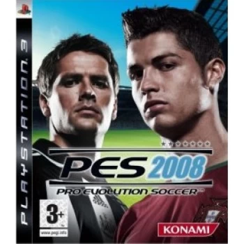 Image of Pro Evolution Soccer PES 2008 PS3 Game