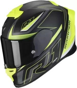 Image of Scorpion EXO-R1 Air Gaz Helmet, black-yellow, Size L, black-yellow, Size L