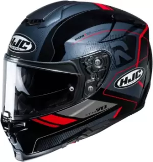 image of HJC RPHA 70 Coptic Helmet, black-grey-red, Size L, black-grey-red, Size L