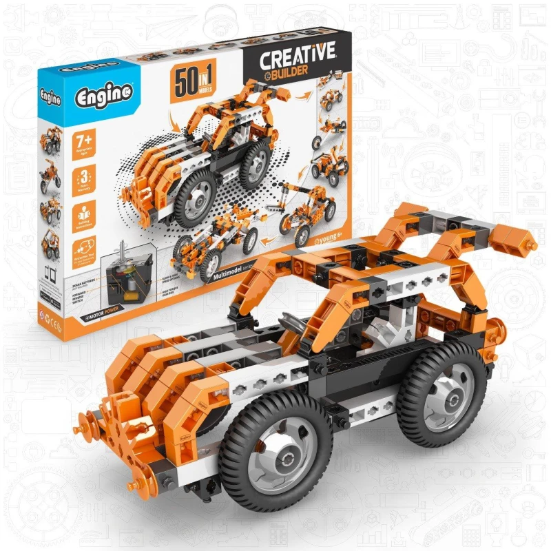 Image of Engino Inventor 50 in 1 Models Orange unisex