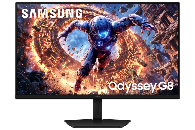 Image of Samsung 32" Odyssey G8 G80HS Dual Mode 330Hz Gaming Monitor LS32HG806ESXXU