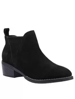 Image of Hush Puppies Isobel Western Boot - Black, Size 3, Women