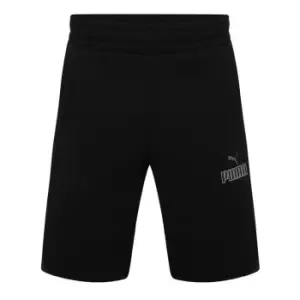 image of Puma Graphic 10" Shorts Mens - Black