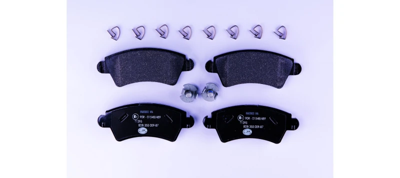 Image of HELLA Brake pad set HELLA 8DB 355 009-871