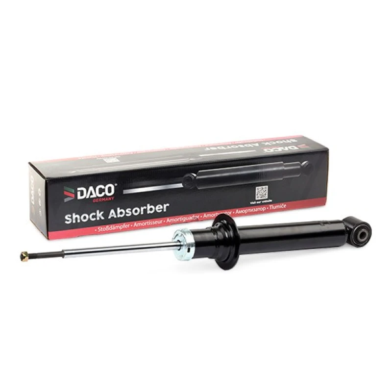 Image of DACO Germany 561510 Shock absorber Rear Axle, Gas Pressure, Twin-Tube, Spring-bearing Damper, Top pin Shock Absorber (854)