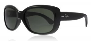 image of Ray-Ban Jackie Ohh Sunglasses Shiny Black 601 58mm