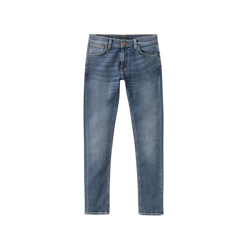 Image of Nudie Jeans Jeans Nudie Jeans Tight Terry Inbetween Bleu Male 30x34