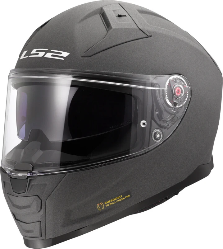 Image of LS2 FF811 Vector II Concrete Helmet, grey, Size L for Men